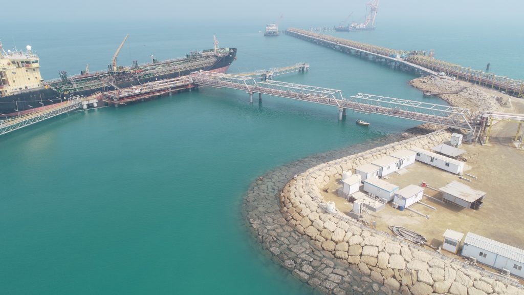 اسکله نفتی 35 هزار تنی